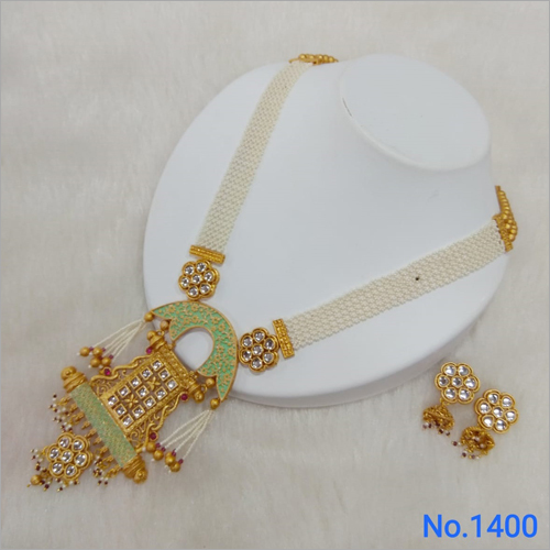 Designer Long Necklace Set