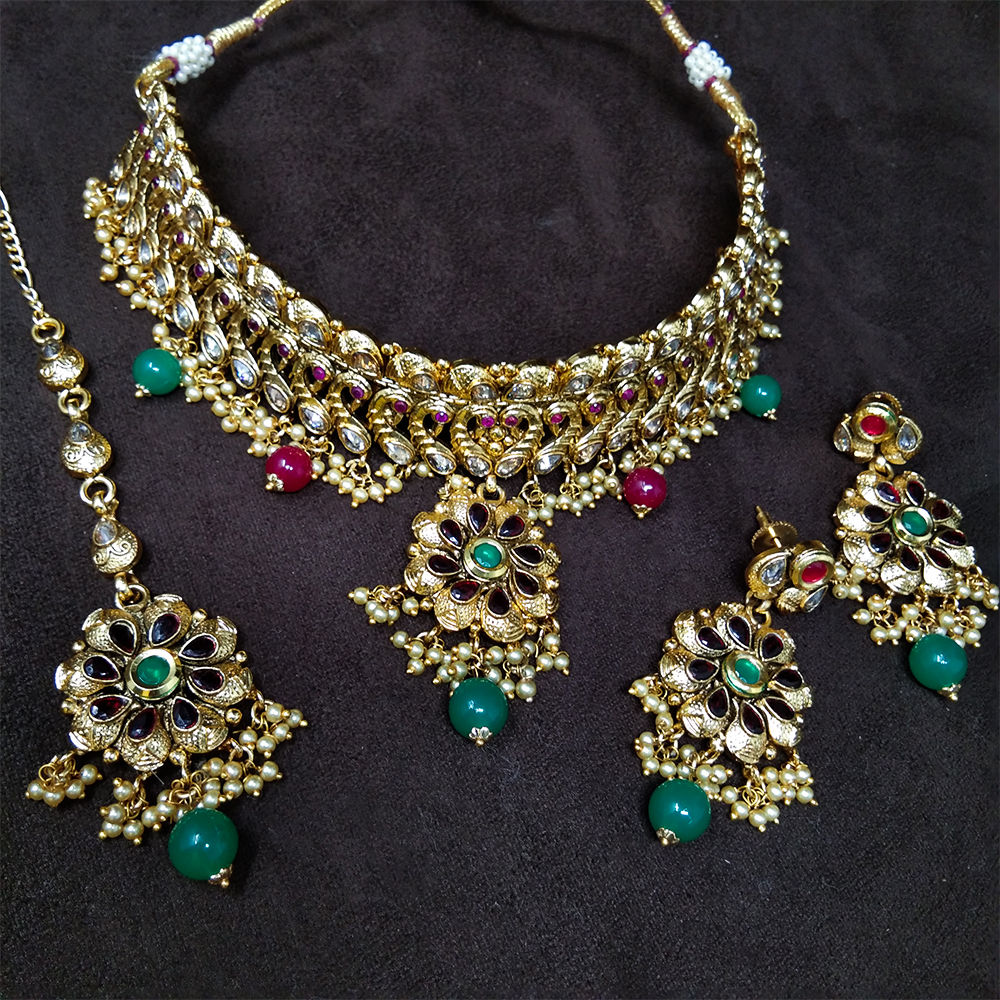 Latest Design Traditional Antique Necklace Set