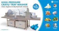 High Pressure Crate Washer