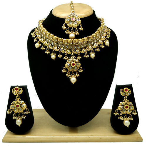 Immitation Jewellery Antique Necklace Set Gender: Women