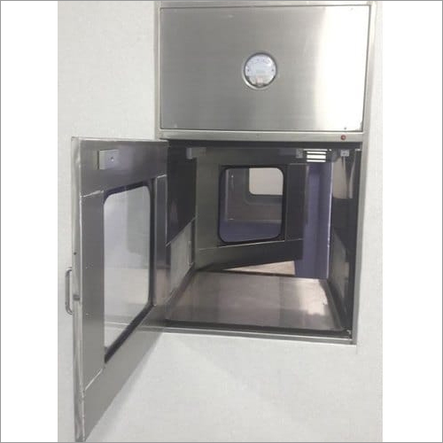 Dynamic Pass Box Air Volume: 100 Ft3/Min (Cfm)