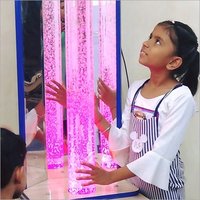 Imi-1303 Bubble-tube Column With Stand & Mirrors - Application: Sensory Integration