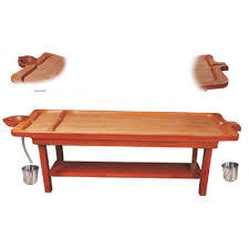 Traditional Massage Table Wooden Color Code: Natural