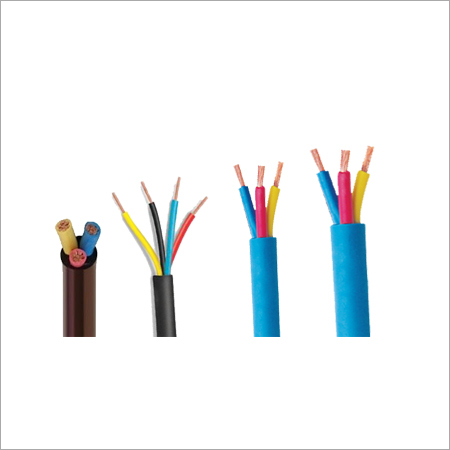 PVC 3 Core Submersible Round Cable