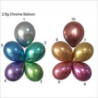 2.8 Chrome Balloons