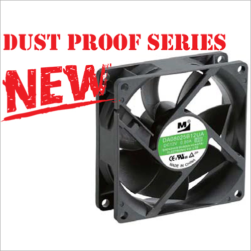 80x80x25 MM Dust Proof Plastic DC Brushless Fan