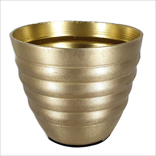 Antique Brass Finish Planter