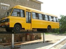 Hydraulic School Bus Washing Lift