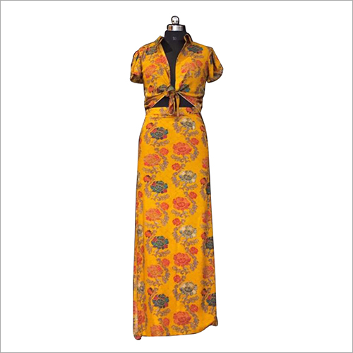 Desginer Ladies Straight Long Skirt