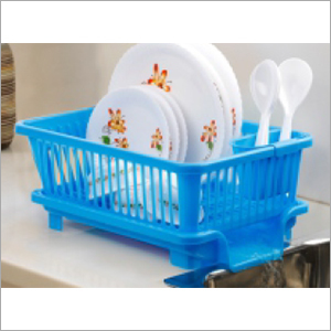 Dish Strainer Rack With Tray Height: 9 Inch (In)