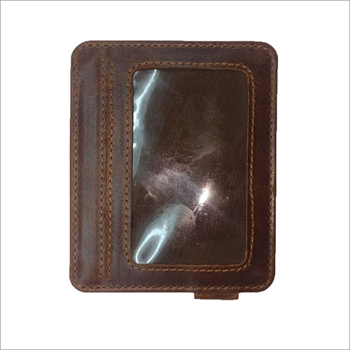 Brown Leather Card Holder