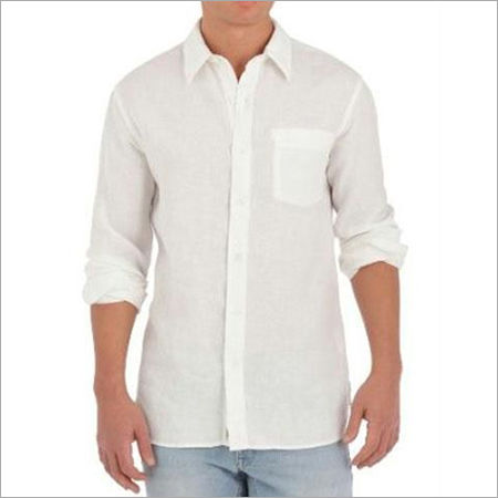 No Fade Mens Linen Formal Shirt