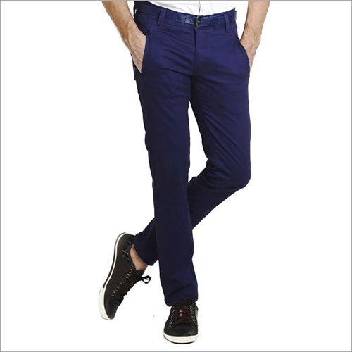 Mens Blue Trousers