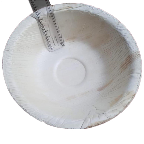 6.5 Inch Areca Bowl - Areca Leaf Material, Lightweight & Heat-Resistant | Eco-Friendly, Smooth Surface, Ideal for Parties & Easy to Carry