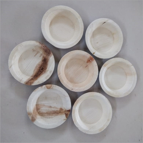 Use and Throw Areca Leaf Bowl - 6 & 12 Inch, Eco-Friendly Material | Non-Toxic, Hygienic Packaging, Lightweight Design in Natural Brown Shades