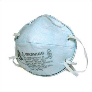 Respirators Mask - Non-Woven Material, Sizes S,M,L,XL, White Color - 3M Brand, Cup Shape for Pharma Industry