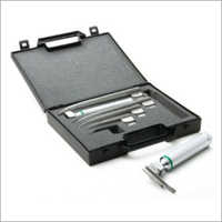 Laryngoscope Satin Fiber Optic Laryngoscope Set