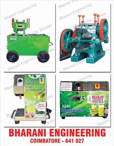 Sugarcane Juicer Making Machine