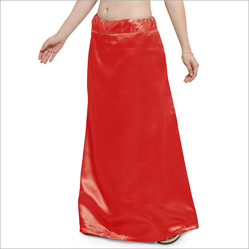 Red Satin Petticoat