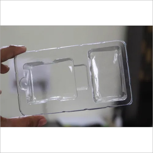 PVC Mobile Charger Tray Blister - Transparent PVC Material | Durable Design for Easy Organization and Protection of Charging Devices