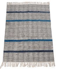 Cotton Handblock Printed Rug