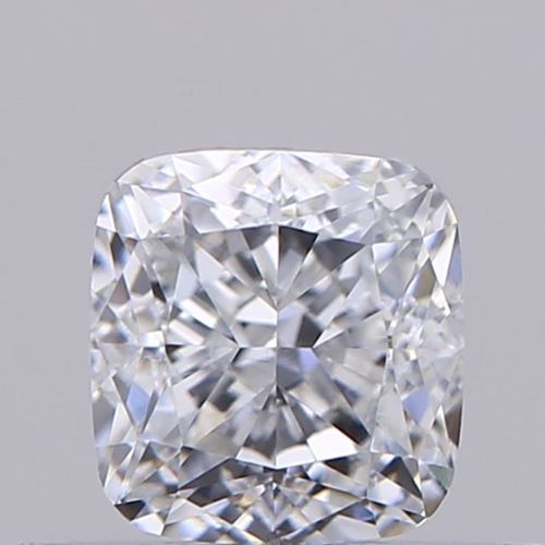 0.57ct Diamond F SI1 IGI Certified Lab Grown HPHT SQUARE CUSHION MODIFIED BRILLIANT CUT TYPE2A