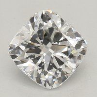 0.69ct Diamond E VS1 IGI Certified Lab Grown HPHT CUSHION MODIFIED BRILLIANT CUT TYPE2