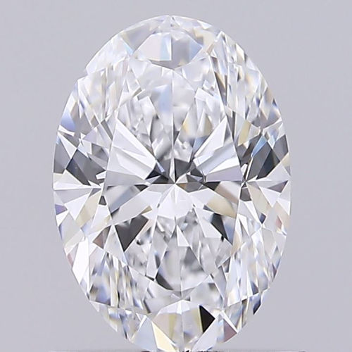 1.01ct Diamond D VS1 IGI Certified Lab Grown HPHT OVAL BRILLIANT CUT TYPE2