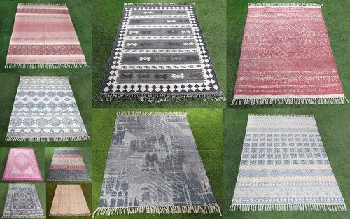 Hand Block Printed Rug