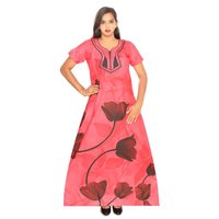 Multicolour Cotton Nighty