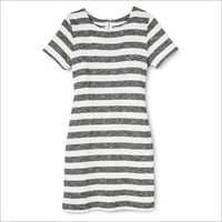 Ladies Long Stripe T-Shirt