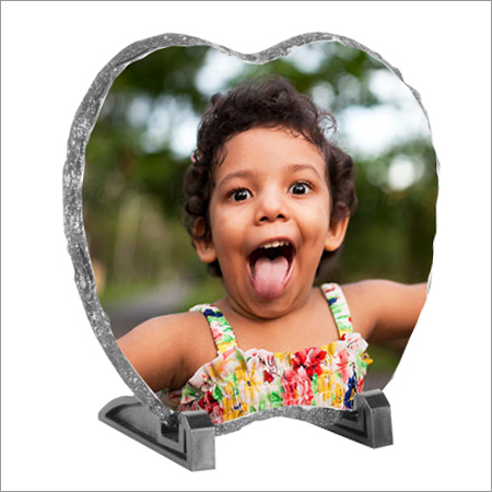Apple Shape Stone Photo Frame