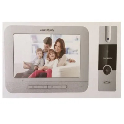 White Ds Kis202 Hikvision Video Door Phone