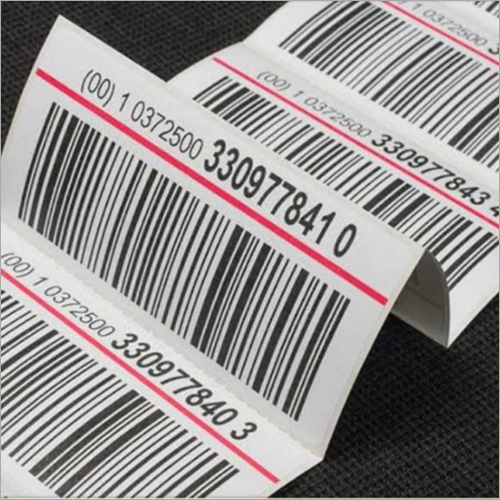 Adhesive Paper Barcode Label