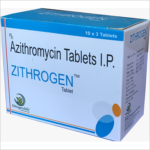 500 mg Azithromycin Tablets IP