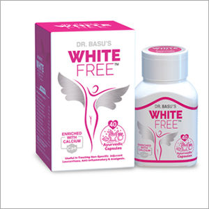 White Free Ayurvedic Capsule