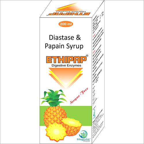 200 ml Diastase and Papain Syrup