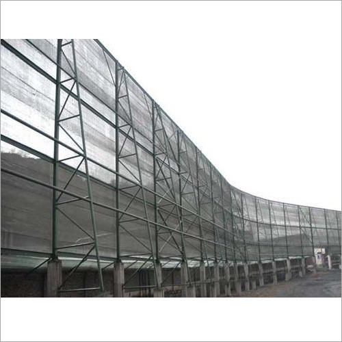 Green Dust Control Net Application: Warehouse