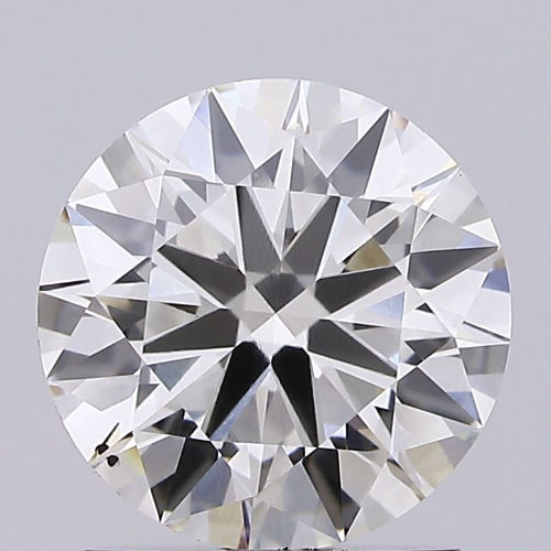 1.56ct Diamond K VS2 IGI Certified Lab Grown CVD ROUND BRILLIANT CUT TYPE2A