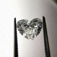 1.02ct Diamond H VS2 IGI Certified Lab Grown CVD HEART BRILLIANT Cut TYPE2A