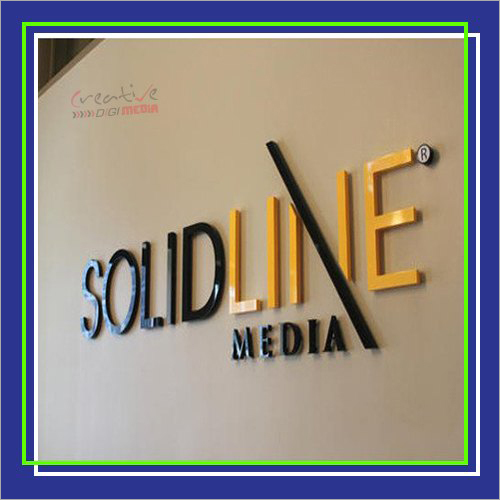 Solid Acrylic Signage