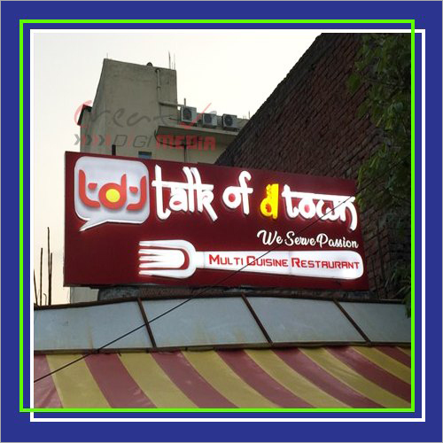 Rectangle LED Sign Board