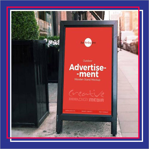 Wooden Banner Standee