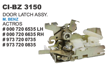 Door Latch Assy M Benz Actros  Truck