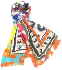 Wool Digital Printed Shawl