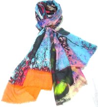 Wool Digital Printed Shawl