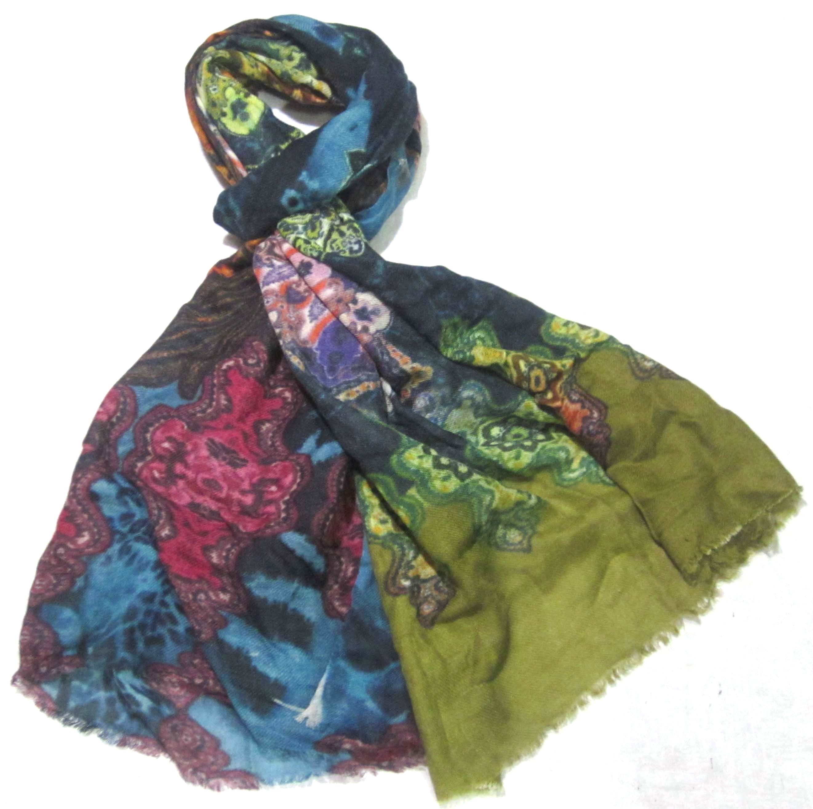 Wool Digital Printed Shawl