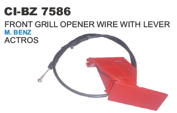 Front Grill Opener With Lever M Benz Actros