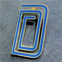 D Letter Lapel Pin