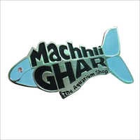 Fish Shaped Lapel Pin